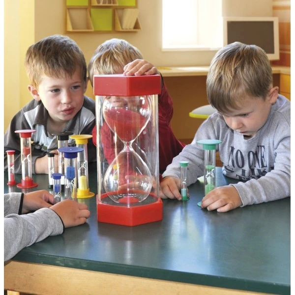 Pack de 5 grands sabliers - 5 min. à 60 min. Pack De 5 Grands Sabliers - 5 Min. à 60 Min. -KIDEA BOUTIQUE pack de 5 grands sabliers 3