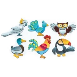 Pack Puzzles Magnétiques - Oiseaux Et Poissons 5 Pack Puzzles Magnétiques - Oiseaux Et Poissons -KIDEA BOUTIQUE pack puzzles magnetiques 5