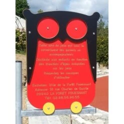 Panneau Aire De Jeux Hibou