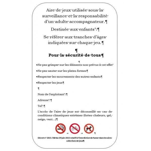 Panneau aire de jeux pomme Panneau Aire De Jeux Pomme -KIDEA BOUTIQUE panneau aire de jeux pomme 1