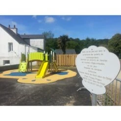 Panneau Information Sur Pied Coquillage