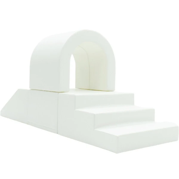 Parcours motricité tunnel blanc Parcours Motricité Tunnel Blanc -KIDEA BOUTIQUE parcours motricite tunnel blanc