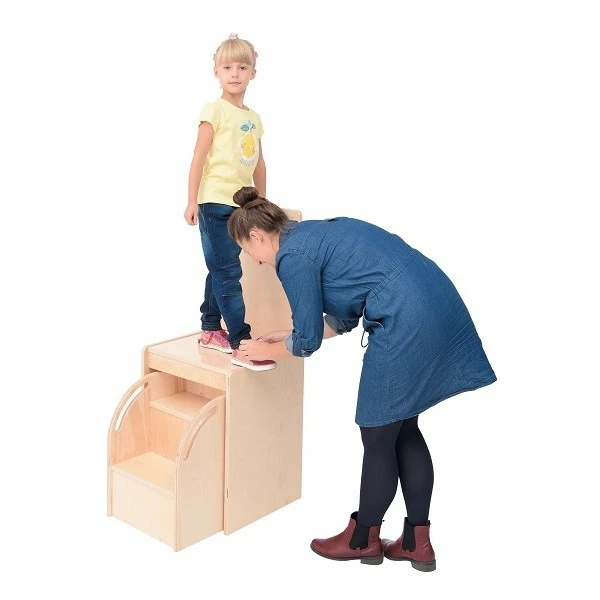 Podium d'habillement avec escabeau Podium D'habillement Avec Escabeau -KIDEA BOUTIQUE podium habillement avec escabeau 1