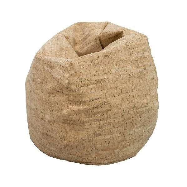 Pouf poire en liège Pouf Poire En Liège -KIDEA BOUTIQUE pouf en liege pour enfants et adultes 1