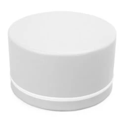 Pouf Rond Blanc - 3/6 Ans