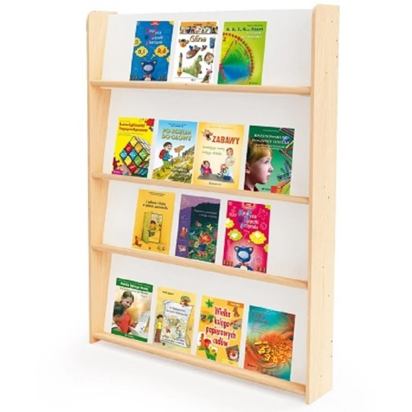 Présentoir mural 4 étagères Présentoir Mural 4 étagères -KIDEA BOUTIQUE presentoir mural 4 etageres 1