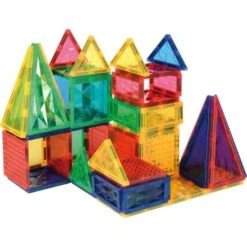 Set 108 Pièces Magnétiques Et Translucides