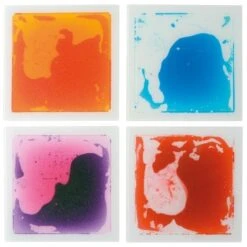 Set 4 Plaques éveil Par Les Mains