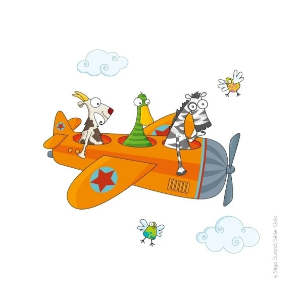 Sticker Ca plane ! Sticker Ca Plane ! -KIDEA BOUTIQUE sticker ca plane
