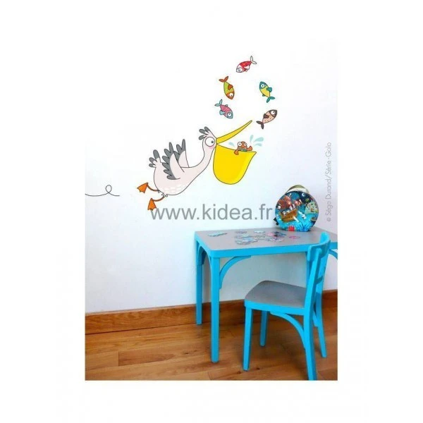 Sticker Le pélican Sticker Le Pélican -KIDEA BOUTIQUE sticker le pelican 1