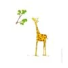 Sticker Madame La Girafe