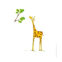 Sticker Madame La Girafe