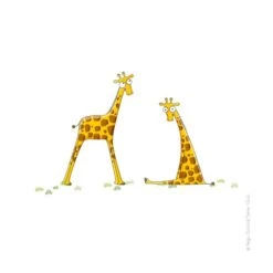 Sticker Messieurs Les Girafons