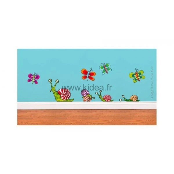 Sticker Papillons et escargots Sticker Papillons Et Escargots -KIDEA BOUTIQUE sticker papillons et escargots 2