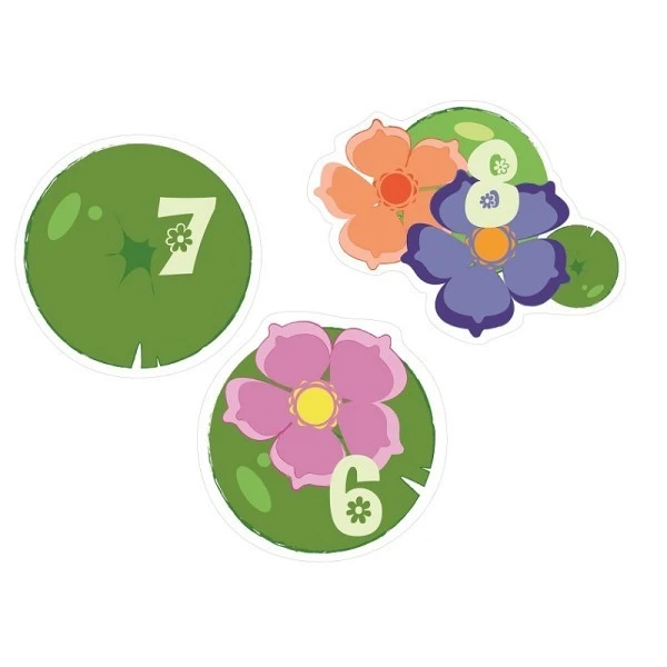 Sticker sol Marelle Fleurs 200 cm Sticker Sol Marelle Fleurs 200 Cm -KIDEA BOUTIQUE sticker sol marelle fleurs 300 cm 1 2