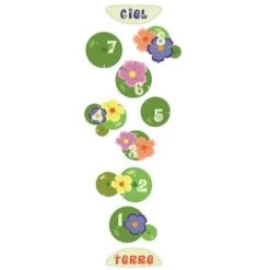 Sticker Sol Marelle Fleurs 200 Cm