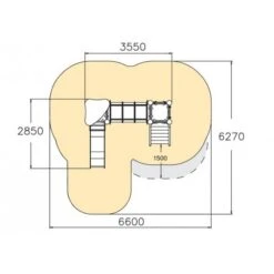 Structure De Jeux Métal -KIDEA BOUTIQUE structure de jeux metal 3