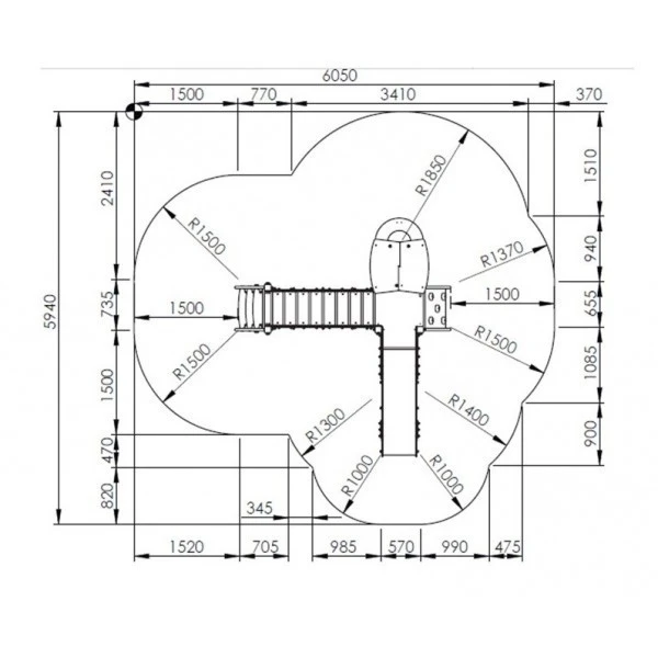 Structure de jeux viaduc Structure De Jeux Viaduc -KIDEA BOUTIQUE structure de jeux viaduc 3