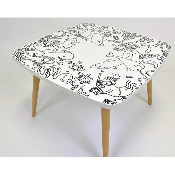 Table à dessin enfant Mer Table à Dessin Enfant Mer -KIDEA BOUTIQUE table a dessin enfant