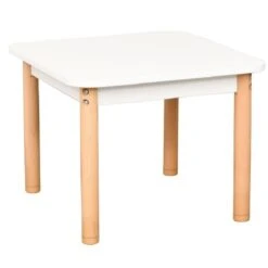 Table Carrée Coin Jeux - De 40 à 58 Cm