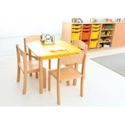 Table Carrée Colorée - De 40 à 58 Cm -KIDEA BOUTIQUE table carree coloree de 40 a 58 cm 13