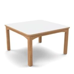 Table Carrée Crèche - 80 X 80 Cm -KIDEA BOUTIQUE table carree creche wikicat 2