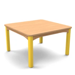Table Carrée Maternelle - 80 X 80 Cm 2 Table Carrée Maternelle - 80 X 80 Cm -KIDEA BOUTIQUE table carree maternelle wikicat 2