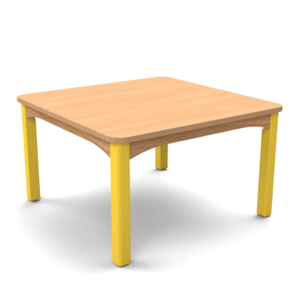 Table carrée maternelle - 80 x 80 cm Table Carrée Maternelle - 80 X 80 Cm -KIDEA BOUTIQUE table carree maternelle wikicat 2