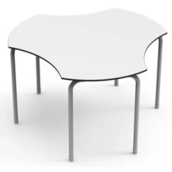 Table Classe Flexible Ronde Et Découpée