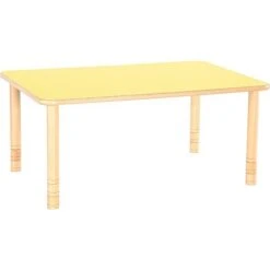 Table Crèche Rectangle Réglable -KIDEA BOUTIQUE table creche rectangle reglable 3