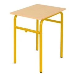 Table D'école Fixe 1 Place -KIDEA BOUTIQUE table d ecole fixe 1 place 2