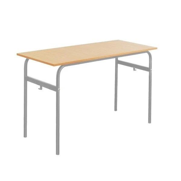 Lot de 6 tables école fixe biplace Lot De 6 Tables école Fixe Biplace -KIDEA BOUTIQUE table d ecole fixe biplace 3