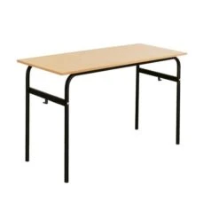 Lot De 6 Tables école Fixe Biplace 4 Lot De 6 Tables école Fixe Biplace -KIDEA BOUTIQUE table d ecole fixe biplace 4