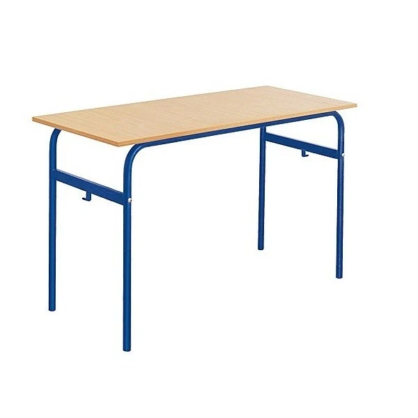 Lot de 6 tables école fixe biplace Lot De 6 Tables école Fixe Biplace -KIDEA BOUTIQUE table d ecole fixe biplace 6