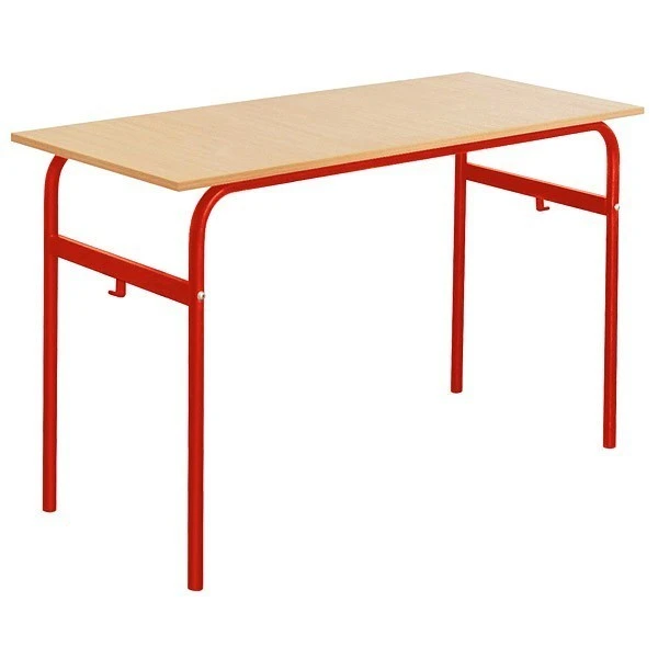 Lot de 6 tables école fixe biplace Lot De 6 Tables école Fixe Biplace -KIDEA BOUTIQUE table d ecole fixe biplace 7
