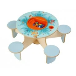 Table De Jeux Avec Rangement Pento Forêt