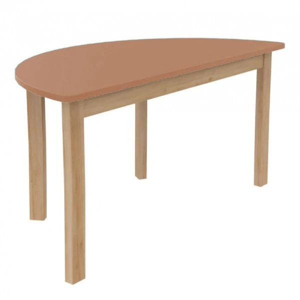 Table demi-ronde pour enfants Table Demi-ronde Pour Enfants -KIDEA BOUTIQUE table demi ronde en bois pour enfants 11