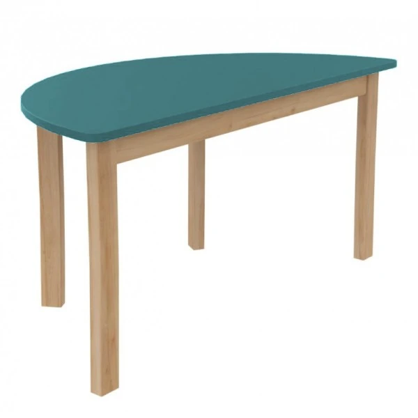 Table demi-ronde pour enfants Table Demi-ronde Pour Enfants -KIDEA BOUTIQUE table demi ronde en bois pour enfants 16