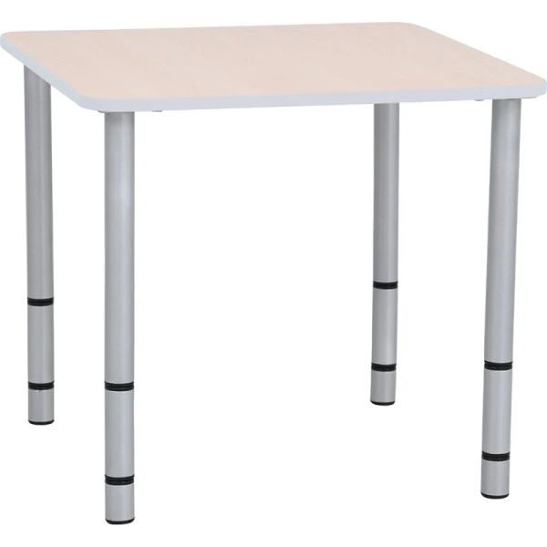 Table enfant carrée réglable - de 40 à 58 cm Table Enfant Carrée Réglable - De 40 à 58 Cm -KIDEA BOUTIQUE table enfant carree reglable de 40 a 58 cm 4