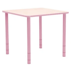 Table Enfant Carrée Réglable - De 40 à 58 Cm 7 Table Enfant Carrée Réglable - De 40 à 58 Cm -KIDEA BOUTIQUE table enfant carree reglable de 40 a 58 cm 7