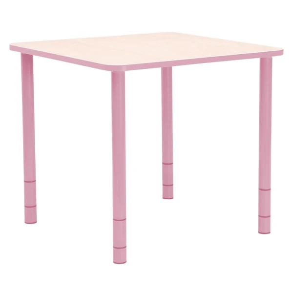 Table enfant carrée réglable - de 40 à 58 cm Table Enfant Carrée Réglable - De 40 à 58 Cm -KIDEA BOUTIQUE table enfant carree reglable de 40 a 58 cm 7