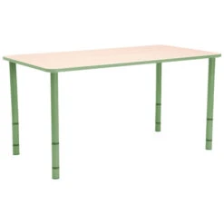 Table Enfant Rectangle Réglable - De 40 à 58 Cm 2 Table Enfant Rectangle Réglable - De 40 à 58 Cm -KIDEA BOUTIQUE table enfant rectangle reglable de 40 a 58 cm 2