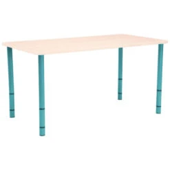 Table Enfant Rectangle Réglable - De 40 à 58 Cm 5 Table Enfant Rectangle Réglable - De 40 à 58 Cm -KIDEA BOUTIQUE table enfant rectangle reglable de 40 a 58 cm 5