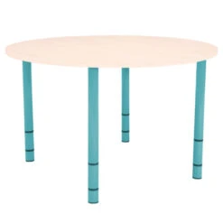 Table Enfant Ronde Réglable - De 40 à 58 Cm