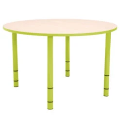 Table Enfant Ronde Réglable - De 40 à 58 Cm -KIDEA BOUTIQUE table enfant ronde reglable de 40 a 58 cm 3