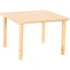 Table Garderie Carrée Réglable