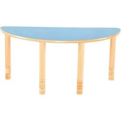 Table Garderie Demi Lune Réglable