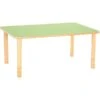 Table Garderie Rectangle Réglable