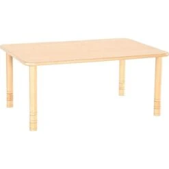 Table Garderie Rectangle Réglable -KIDEA BOUTIQUE table garderie rectangle reglable 3