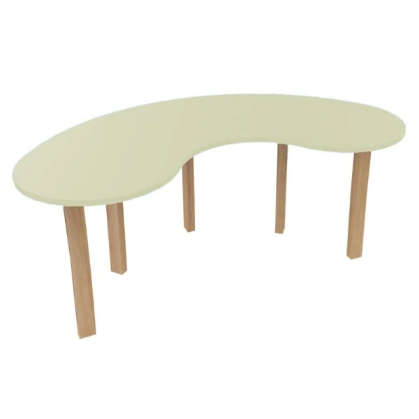 Table haricot collectivité Table Haricot Collectivité -KIDEA BOUTIQUE table haricot collectivite 15